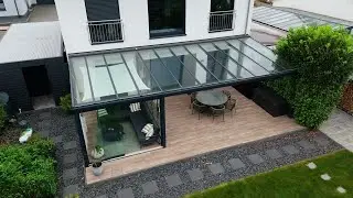 Rooftop Art - Comfortline Wandmontage Anthrazit RAL 7016