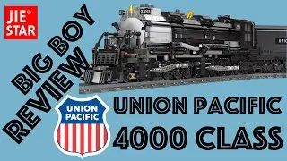 Review & Vergleich Jie Star X4023 Big Boy Union Pacific 4000 Dampflok - 59005