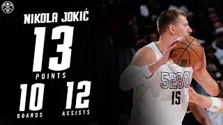 Nikola Jokić Game Highlights vs. LA Clippers 📺 Round 1 Game 5 | 2025 NBA Playoffs