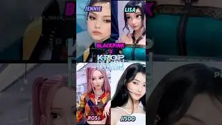BLACKPINK x HUNTRIX #blackpink #shorts #huntrix #kpopusa