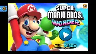 un juego de s&uacute;per Mario wonder pero en kuko games