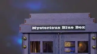 Book Nook Kit Mysterious Telephone Booth DIY Wooden Puzzle H