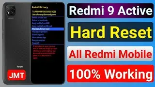 Redmi 9 Active Hard Reset | All Redmi Mobile Factory Reset