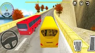 Bus Racing 3D - Uphill Station Simulator 2019 | Multiplayer Bus Racing Game | Bus Games
