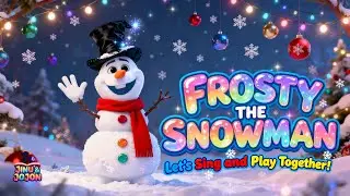 ☃️🎉 Frosty the Snowman New Year Dance Nursery Rhymes 24/7