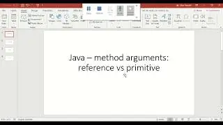 methods with reference type arguments