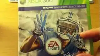 Madden NFL 13 Unboxing