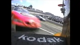 John Andretti Crash, Upset at Tony Stewart - 1999 NAPA AutoCare 500