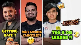 ROCKY AND RDX Getting Hate😨🤬! TSGxOG Leaked😱 | Jonty Gaming on Lidoma postponed ??