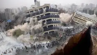 Philippines in Ruins | 6.7-Magnitude Earthquake Strikes Cebu and Leyte | Buildings Collapse