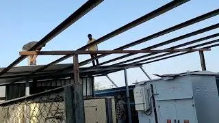 D.G  set.  shed febrication