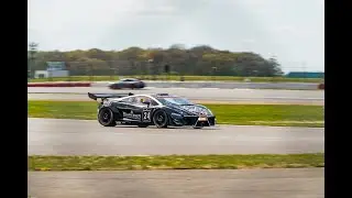 Lamborghini Gallardo LP600 GT3 Testing at Silverstone...