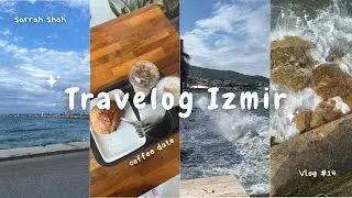 Short vlog in Urla, Izmir | trip to the beach, coffee date, me & my friend