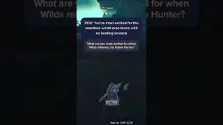 POV: You're most excited for the seamless world experience with no loading screens