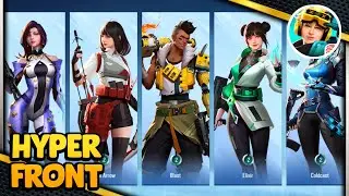 SEMUA SKILL HERO HYPER FRONT | VALORANT MOBILE INDONESIA