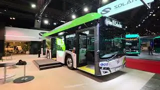 Solaris Urbino 10.5 Electric Bus - Busworld Europe 2025