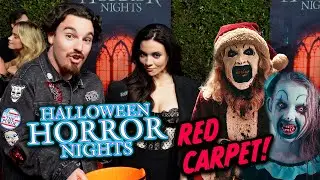 HALLOWEEN HORROR NIGHTS 2025 &ndash; CZERWONY DYWAN! Obsada TERRIFIER & MORE