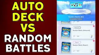 Auto Deck vs New Random Battles Mode (Fantastical Parade) #pokemontcgpocket