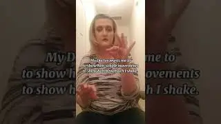 Essential tremors| Part1 my story #essentialtremors #tremors #shakeyhands #short #vlog
