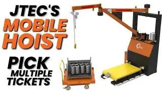 Jtec's New Mobile Hoist with Forkable Base