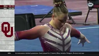 Brenna Dowell (Oklahoma) 2019 Floor vs Georgia 9.875