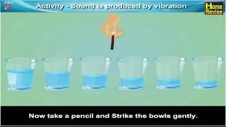 Activity &ndash; Sound is produced by Vibration - Home Revise Science Encyclopedia for Schools - Physics