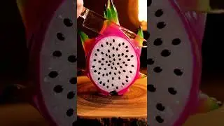 [ASMR] Crystal Dragon Fruit Slice (No Talking) &mdash; Seamless Loop