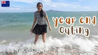 Beach Vacation - Goodbye 2023 - St Heliers, New Zealand 🏖️🛍️🇳🇿 සිංහල vlog [w/ English subtitles]