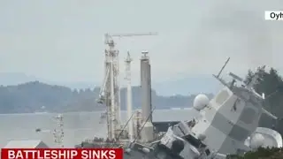 Latest news | Norway stunned as warship sinks after collision