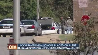Loch Raven high school placed on alert