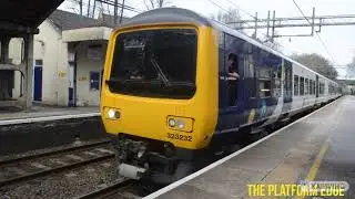 Class 323 Arriving And Departing Alderley Edge, WCML