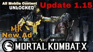 MKX 1.15 Update [They Dropped Everything From Mobile] #MortalKombatX
