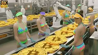 Inside the Bitcoin Mining Factory 🏭 | How Bitcoin Is &ldquo;Made&rdquo; Today (Full Process)