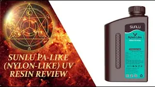 SUNLU PA-like (Nylon-like) UV resin review