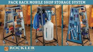 Pack Rack Mobile Shop Storage System | Rockler Innovations