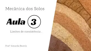 Aula 03  Determinação de limites de liquidez e plasticidade
