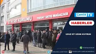 Yozgat’ta Ramazan Öncesi Uygun Fiyatlı Et İçin Uzun Kuyruklar Oluştu!