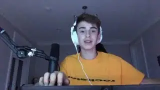 Johnny Orlando playing Fortnite Livestream