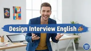Graphic Designer Interview English 🎭 | How to Present Your Portfolio Confidently