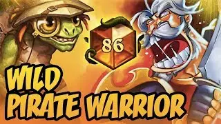 TOP 100 LEGEND | Wild Pirate Warrior | Rise Of Shadows | Hearthstone