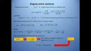 7 Producto escalar de vectores