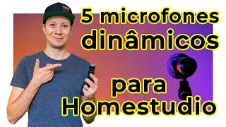 Microfone Din&acirc;mico para Home Studio - Arcano, Behringer, Shure