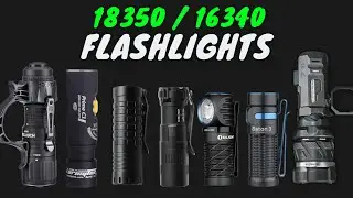 18350/16340 Flashlight Comparison - Olight vs ReyLight vs ArmyTek vs NexTorch vs Loop