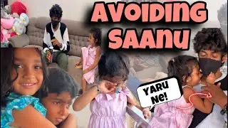 Avoiding saanu prank 🤫 🤯| sha gets revenge 🥶 #saanvikashree