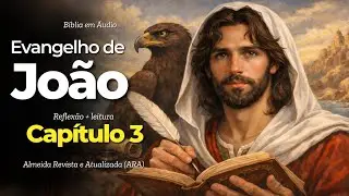 João 3 - Almeida Revista e Atualizada | A Bíblia em Áudio | (Reflexão +  Leitura do capítulo)