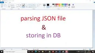 Java | Parsing JSON and storing in DB | Tamil
