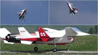 HiMAT Hi-ghly M-aneuverable A-ircraft T-echnology RPRV-870 Rockwell RC Turbine Vektor Scale NASA Jet