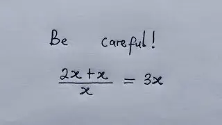 This problem needs good algebraic techniques | Can you solve ?