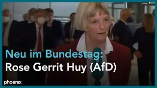 Neue Abgeordnete: Rose Gerrit Huy (AfD) im Interview am 26.10.21