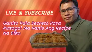 Ganito Pala Gumawa Ng Biko Para Matagal Ma Panis